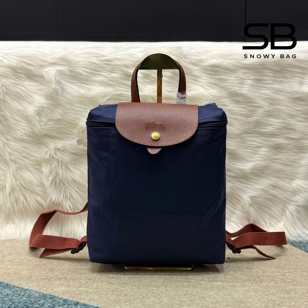 Ba Lô Longchamp Le Pliage Original M Backpack Navy sang trọng và thời thượng