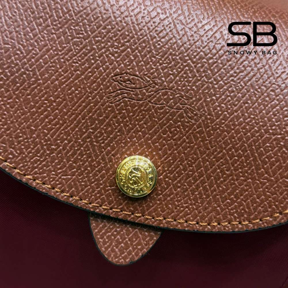 Ba Lô Longchamp Le Pliage Original M Backpack Red thiết kế thời thượng