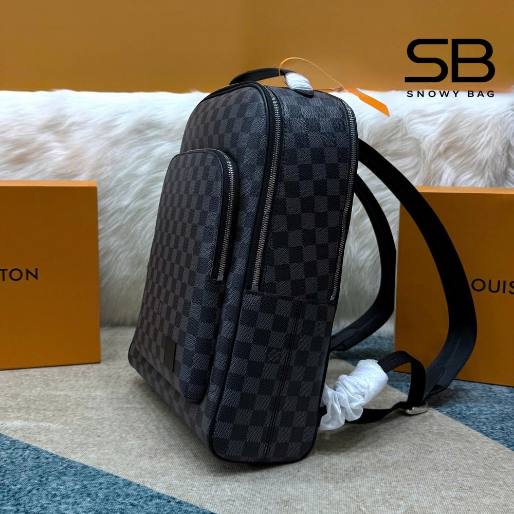 Ba Lô LV Avenue Backpack N40499 Damier Graphite Màu Đen Xám với thiết kế tinh tế