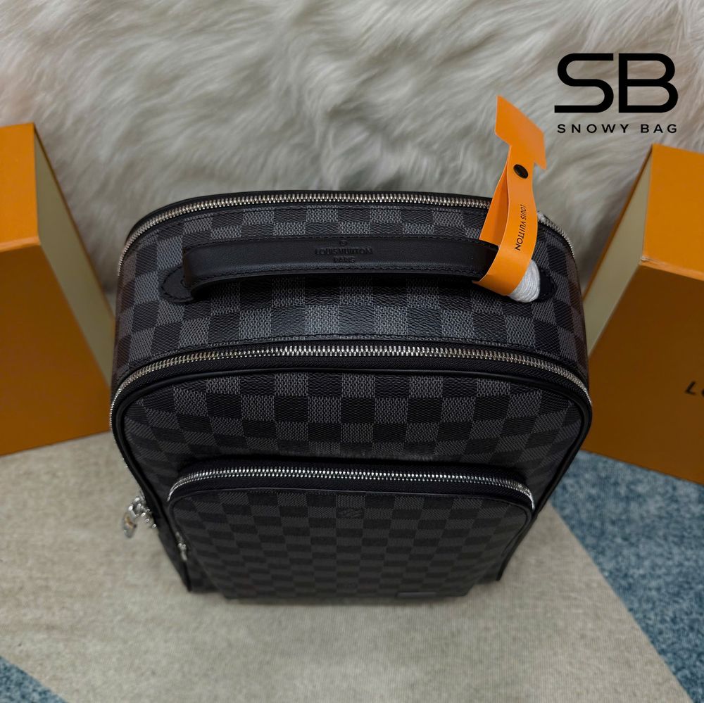 Ba Lô LV Avenue Backpack N40499 Damier Graphite Màu Đen Xám sang trọng