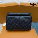 Ba Lô LV Discovery PM Monogram Eclipse Canvas M25887 Đen Xanh với thiết kế sang trọng