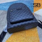 Chi tiết logo khóa Ba Lô LV Josh Backpack Damier Graphite Black Đen 40CM