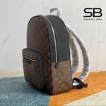 Ba Lô LV Josh Backpack M41530 Monogram Macassar Nâu sang trọng