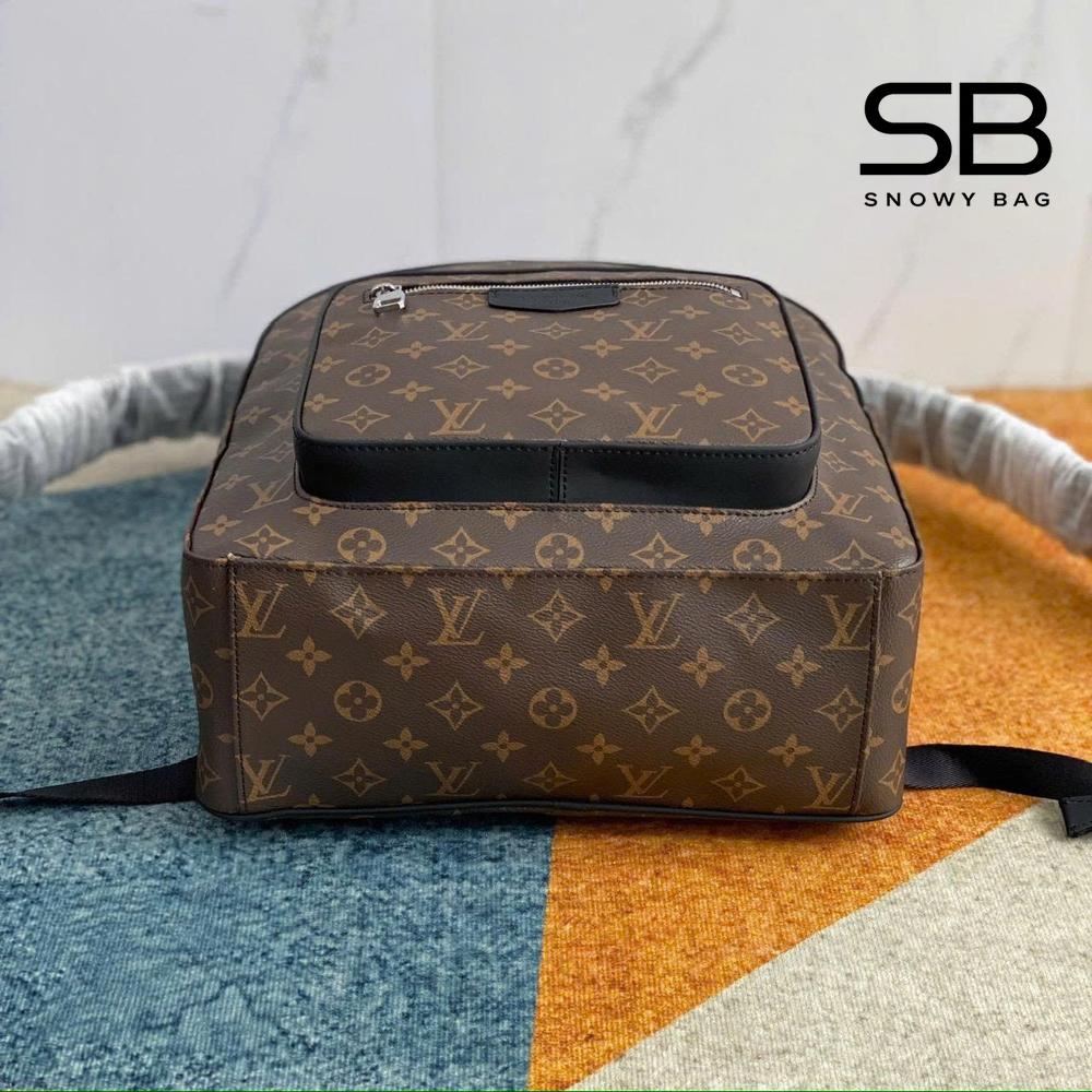 Ba Lô LV Josh Backpack M41530 Monogram Macassar Nâu với thiết kế tinh tế