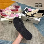 Giày Air Jordan 1 Low OG Travis Scott Pale Vanilla Đen Be chi tiết 8