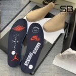 Giày Air Jordan 1 Low x Travis Scott Black Phantom Đen Full sang trọng