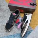 Giày Air Jordan 1 Low x Travis Scott Mocha Cổ Thấp sang trọng