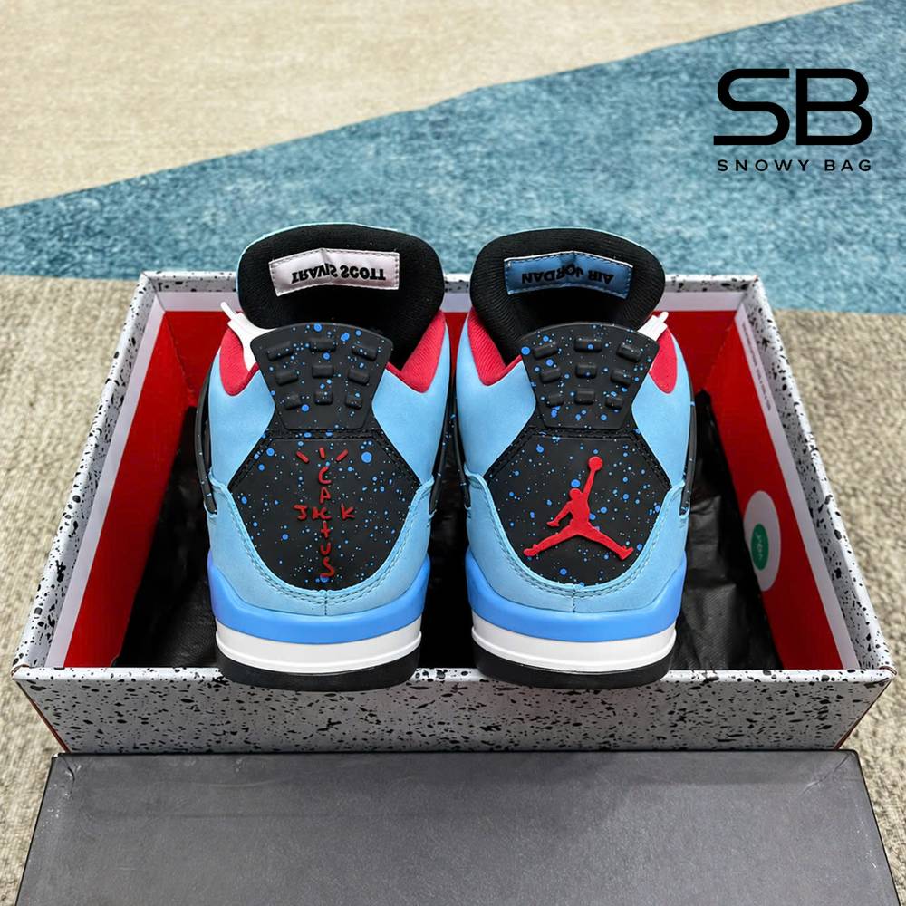 Giày Air Jordan 4 Travis Scott Cactus Jack với thiết kế độc đáo và cá tính