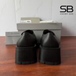 Giày Balenciaga Trooper Derby Black Màu Đen với thiết kế tinh tế