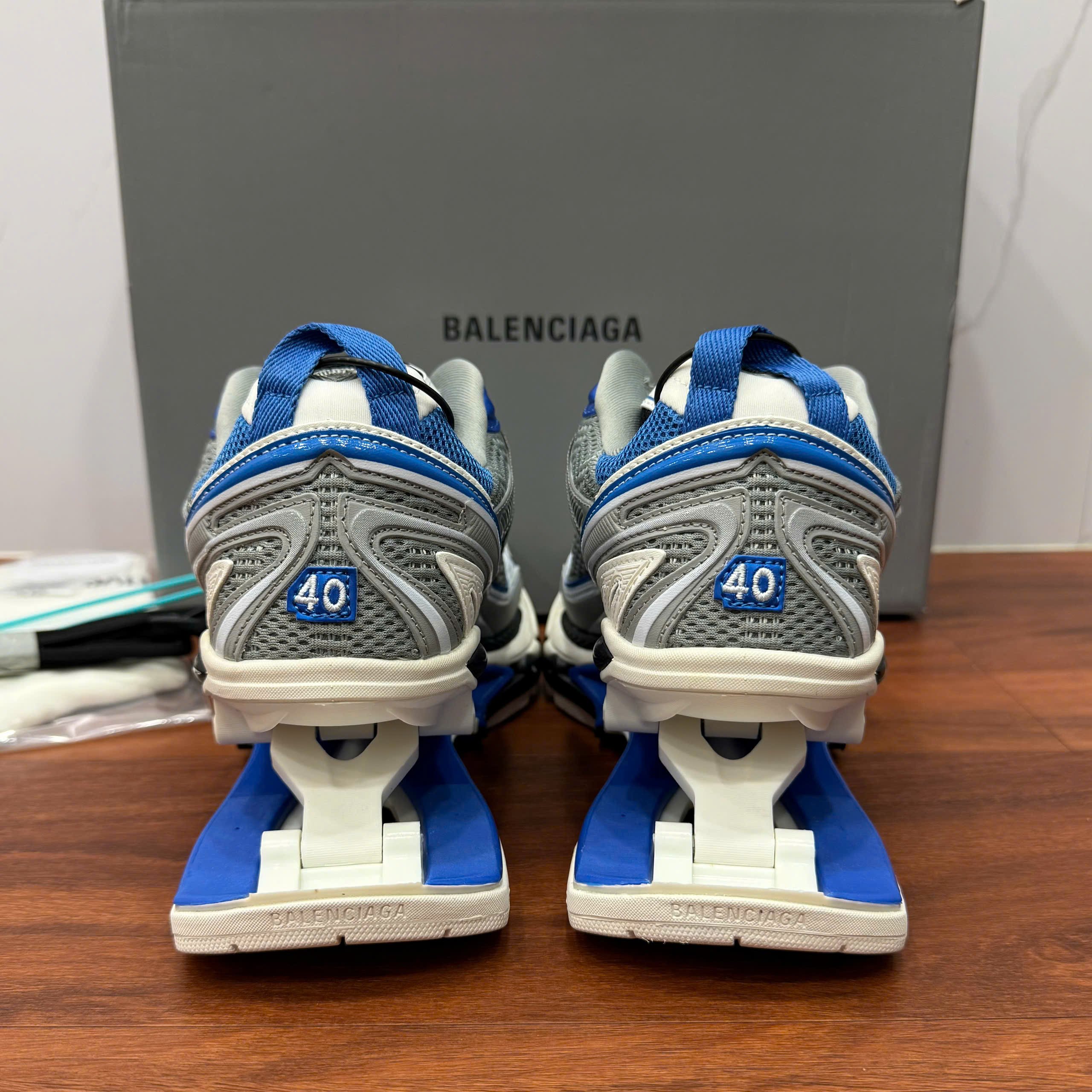 Giày Balenciaga X-Pander Blue Grey Xám Xanh Dương, thiết kế thời thượng