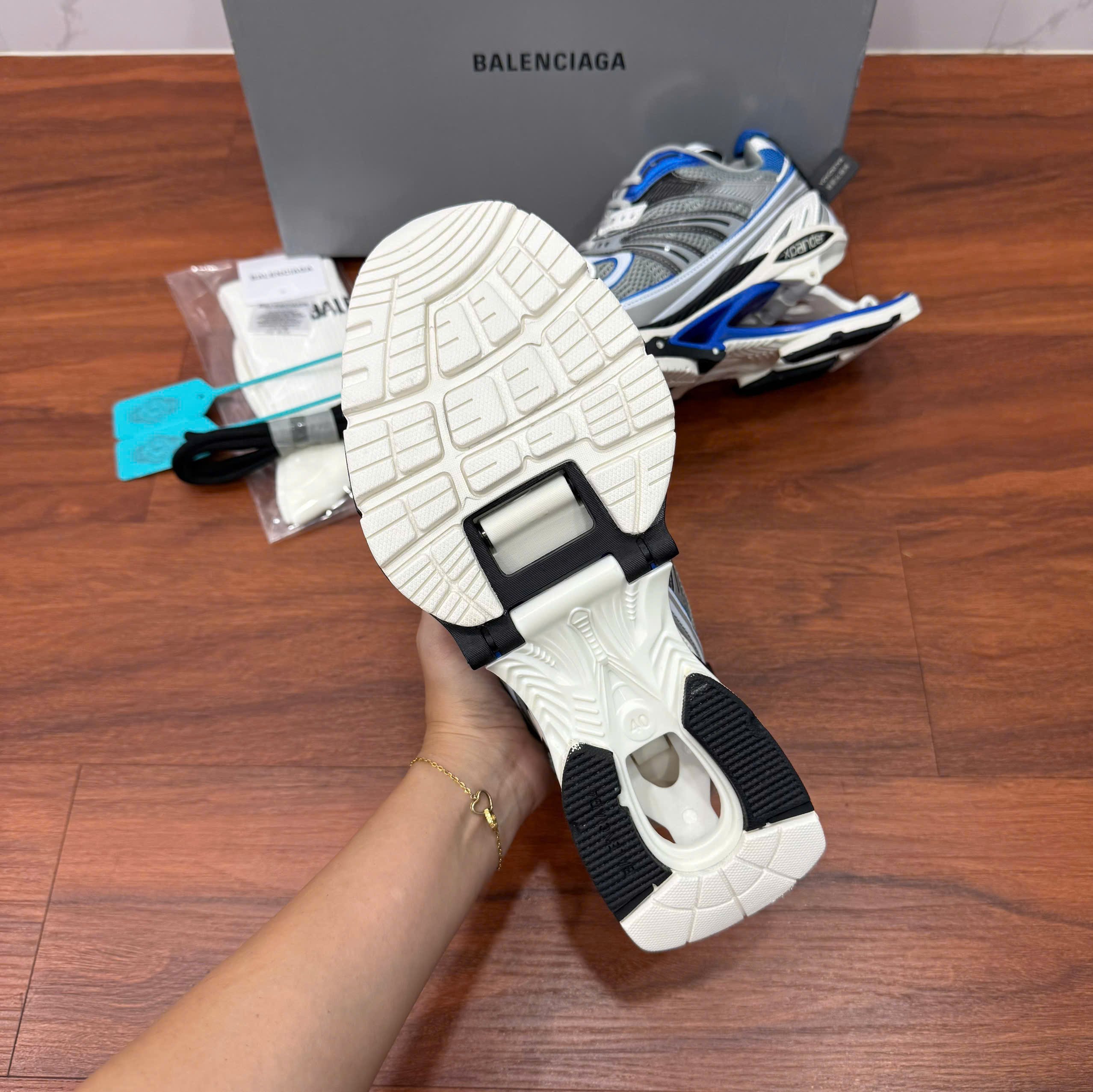 Giày Balenciaga X-Pander Blue Grey Xám Xanh Dương chi tiết 7