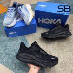 Giày Hoka Clifton 10 Black Màu Đen, phong cách thể thao thời thượng