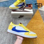 Giày Jordan 1 Low OG SP Travis Scott Màu Vàng Canary đẹp mắt