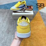 Giày Jordan 1 Low OG SP Travis Scott Màu Vàng Canary chi tiết 8