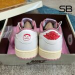 Giày Jordan 1 Low OG Travis Scott Shy Pink Màu Hồng phong cách trẻ trung