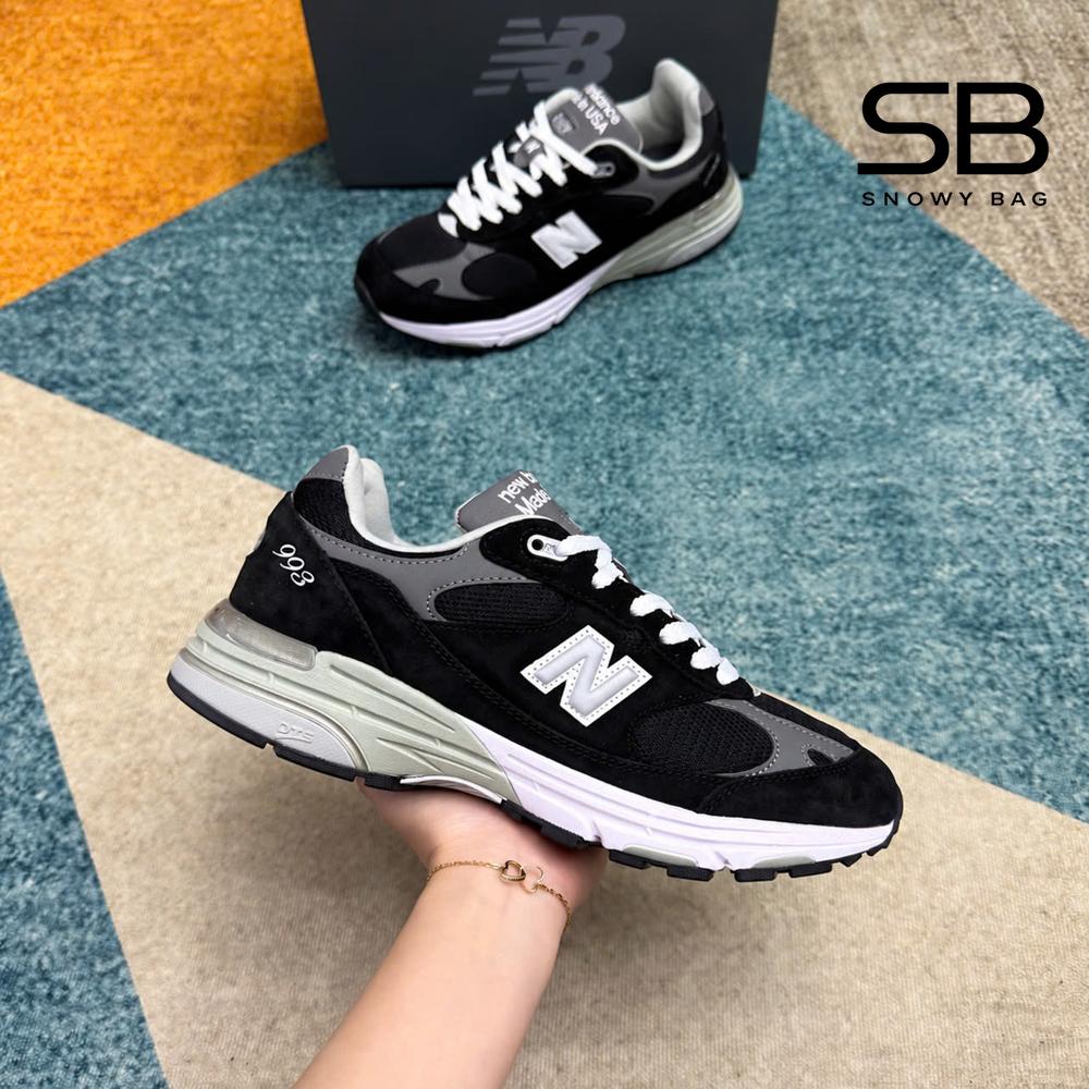 Giày New Balance 993 Made In USA Black White Đen Trắng sang trọng và phong cách