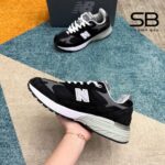 Giày New Balance 993 Made In USA Black White Đen Trắng góc nghiêng chi tiết