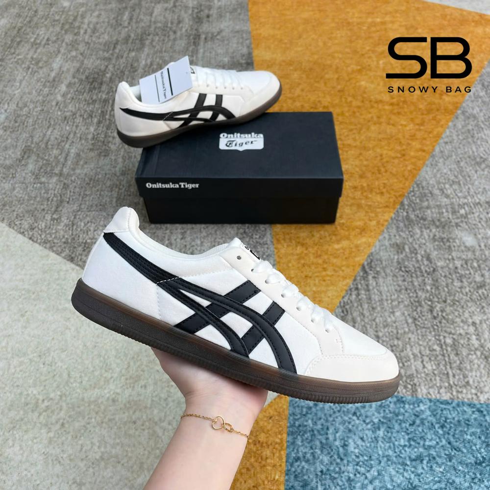 Giày Onitsuka Tiger Advanti Cream White Black sang trọng và phong cách