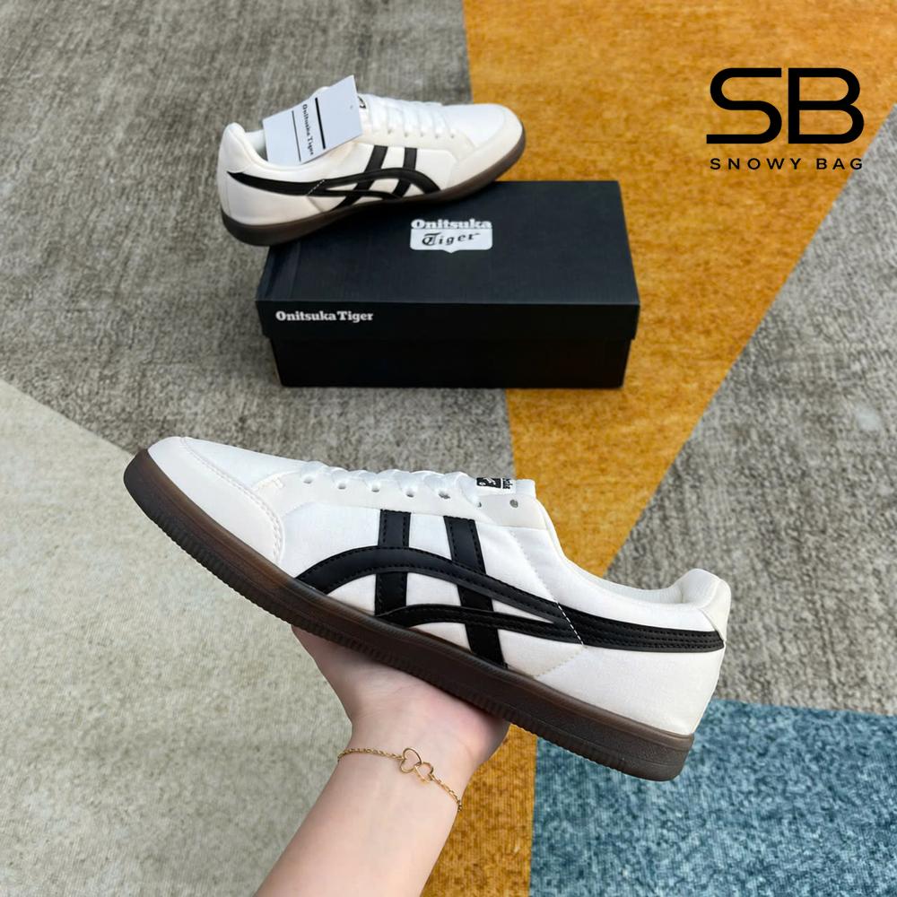 Giày Onitsuka Tiger Advanti Cream White Black sang trọng và phong cách