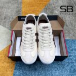 Giày Onitsuka Tiger Mexico 66 Beige Brown Be Sọc Nâu chi tiết 4