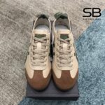 Giày Onitsuka Tiger Mexico 66 Beige Grass Green màu be sọc xanh đẹp mắt
