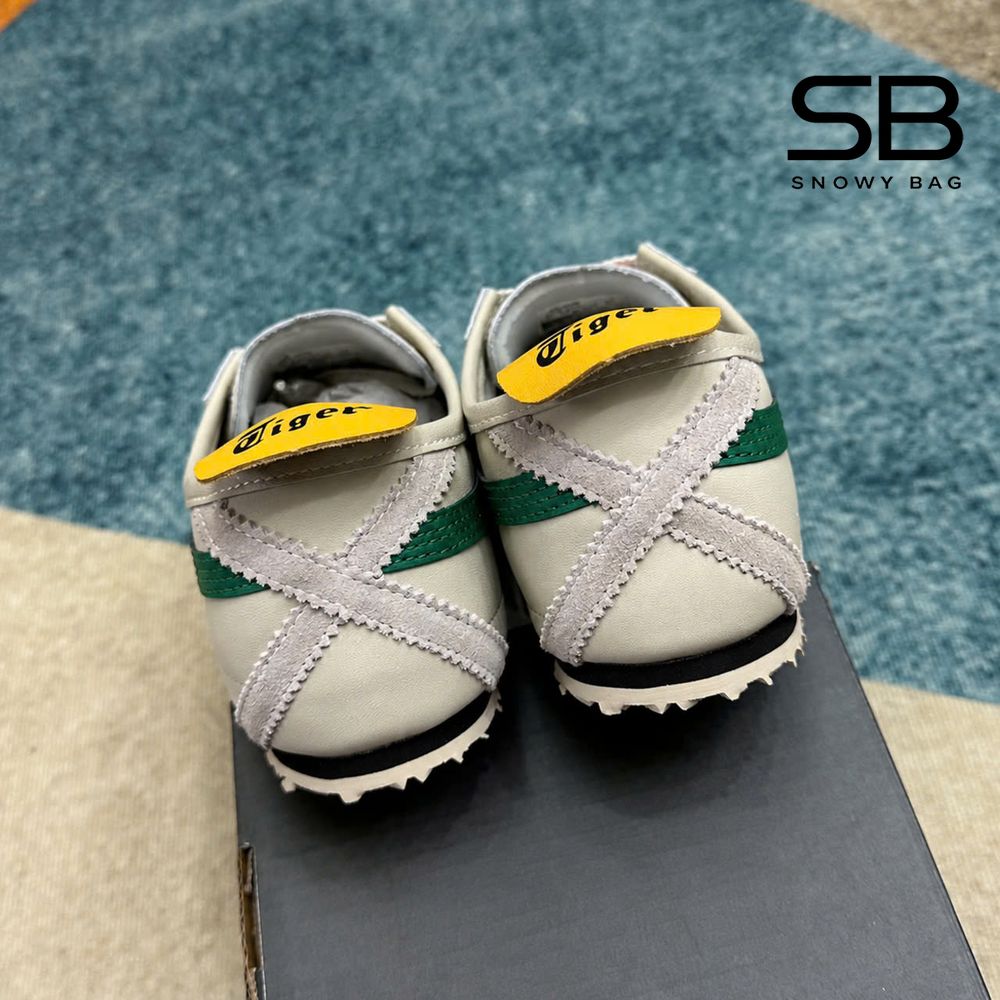 Giày Onitsuka Tiger Mexico 66 Birch Green Red Yellow sang trọng