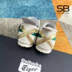 Giày Onitsuka Tiger Mexico 66 Birch Kale Red Gold Trắng Sọc Xanh