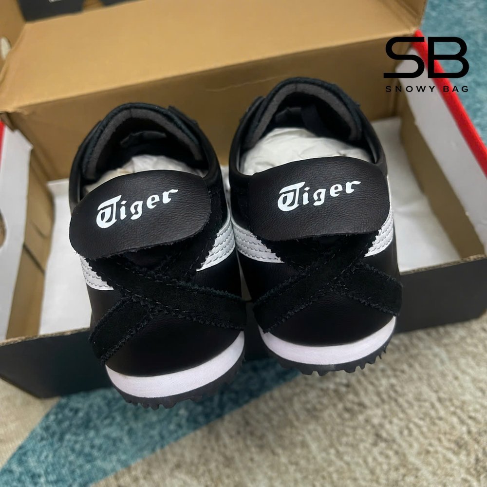 Giày Onitsuka Tiger Mexico 66 Black White Đen Trắng, phong cách thời trang