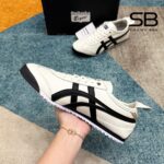Giày Onitsuka Tiger Mexico 66 Cream Black Gold Trắng Đen với thiết kế nổi bật