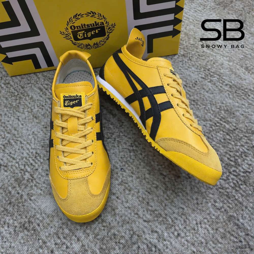 Giày Onitsuka Tiger Mexico 66 Kill Bill Vàng Đen, phong cách thể thao độc đáo