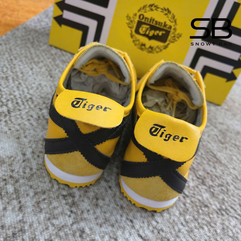 Giày Onitsuka Tiger Mexico 66 Kill Bill Vàng Đen, phong cách độc đáo