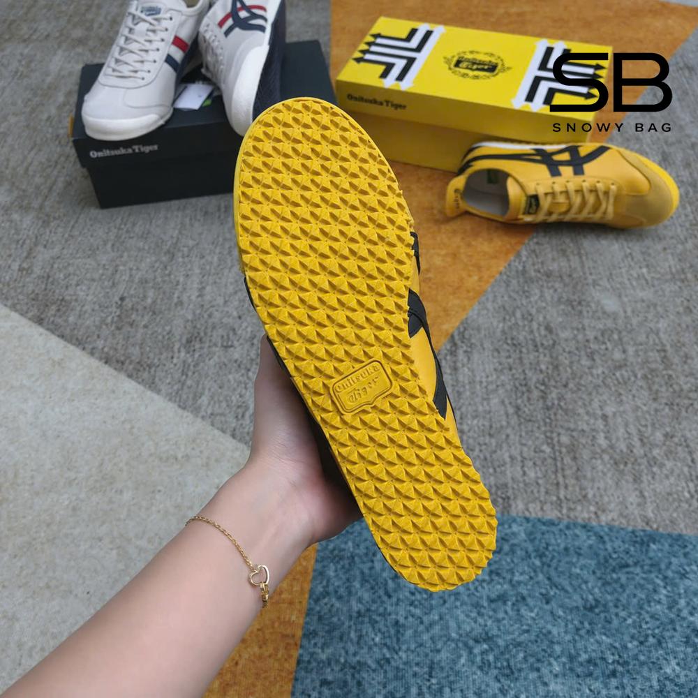 Giày Onitsuka Tiger Mexico 66 Kill Bill Vàng Đen thiết kế độc đáo