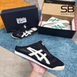 Giày Onitsuka Tiger Mexico 66 Sabot Black Cream Đen Kem, phong cách thể thao