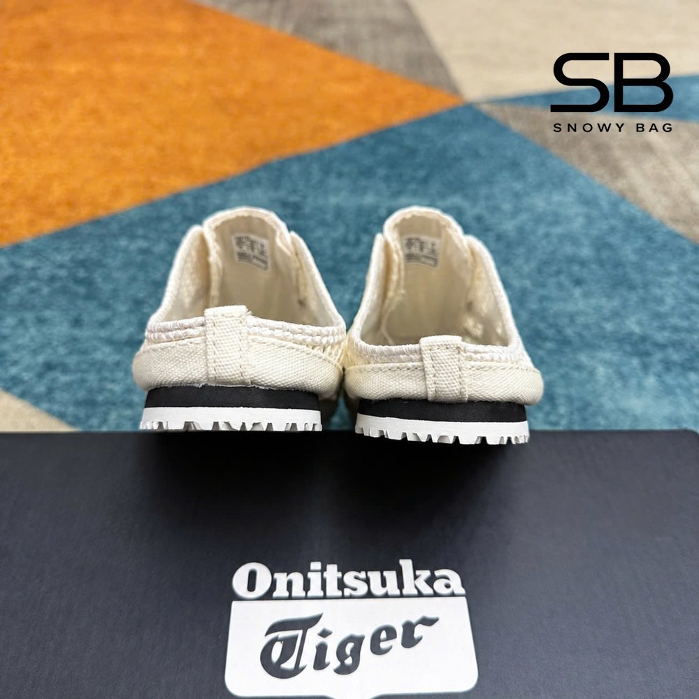 Giày Onitsuka Tiger Mexico 66 Sabot Cream Kale Kem Xanh Lá thời trang