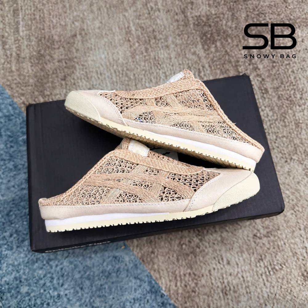 Giày Onitsuka Tiger Mexico 66 Sabot Natural Màu Be - Chi tiết 4