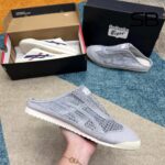 Giày Onitsuka Tiger Mexico 66 Sabot Pure Silver Màu Bạc sang trọng