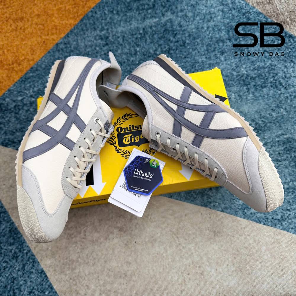Giày Onitsuka Tiger Mexico 66 SD Birch Metropolis Kem Xám đẹp mắt