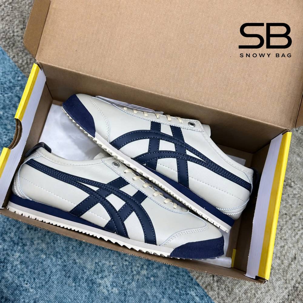 Giày Onitsuka Tiger Mexico 66 SD Birch Peacoat với thiết kế tinh tế