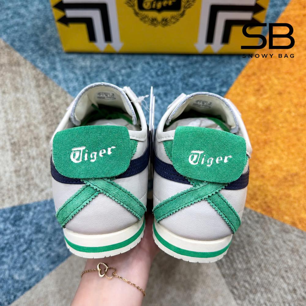 Giày Onitsuka Tiger Mexico 66 SD Birch Peacoat Be Xanh Lá chi tiết 5