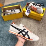 Giày Onitsuka Tiger Mexico 66 SD Cream Black Orange Kem Đen Cam đẹp mắt