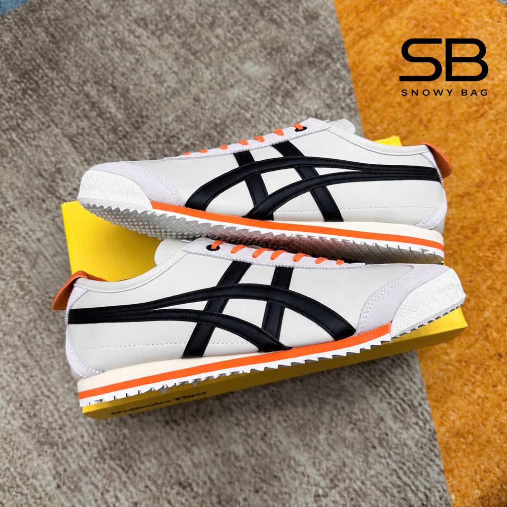 Giày Onitsuka Tiger Mexico 66 SD Cream Black Orange Kem Đen Cam, thiết kế thể thao độc đáo