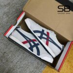 Giày Onitsuka Tiger Mexico 66 SD Cream Peacoat Trắng Sọc Xanh Navy Đỏ chi tiết 5