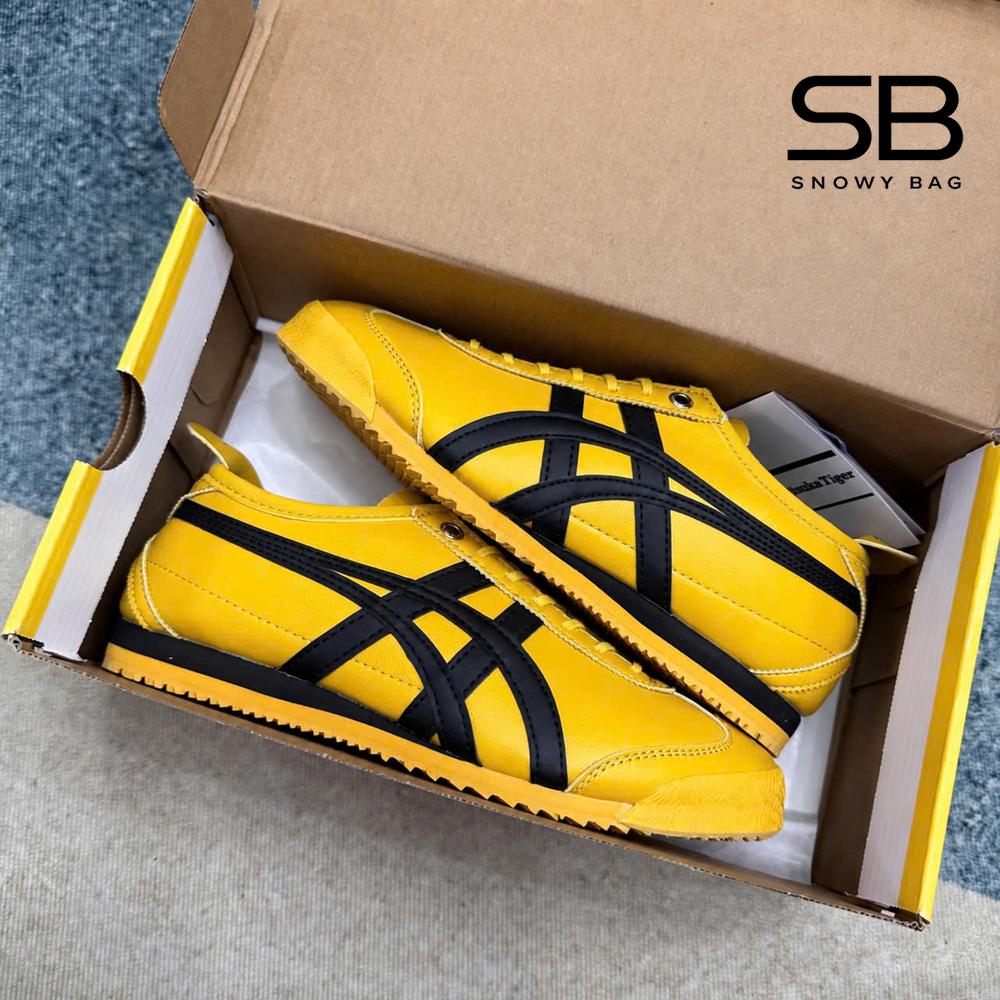 Giày Onitsuka Tiger Mexico 66 SD Kill Bill Vàng Đen với thiết kế nổi bật