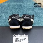 Giày Onitsuka Tiger Mexico 66 TGRS Crystal Black Cream Đen Kem chi tiết