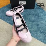 Giày Onitsuka Tiger Mexico 66 TGRS Crystal Pink Graphite Grey xám hồng đen góc nghiêng chi tiết