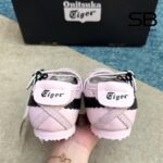 Giày Onitsuka Tiger Mexico 66 TGRS Crystal Pink Graphite Grey xám hồng đen đẹp mắt