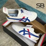 Giày Onitsuka Tiger Mexico 66 White Blue Red Metallic Gold sang trọng