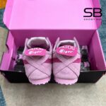 Giày Onitsuka Tiger x PATOU Mexico 66 Cotton Candy Bright Rose Hồng với thiết kế nổi bật