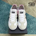 Giày Onitsuka Tiger x PATOU Mexico 66 White Black Pink sang trọng
