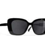 Mắt Kính Chanel Square Sunglasses CH5422B Black chính hãng sang trọng